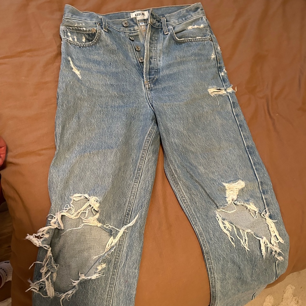 Agolde 90s ripped loose fit - Picture 4 of 4